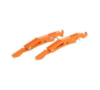 Para KTM 300 EXC 2017-2024 450 SMR 150 250 EXC, XCW, XC 125 300 con estribos originales para motocross, 1 par de pedales traseros para motocross