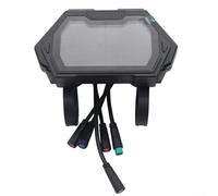 Para Kukirin G2 G3 Pro Scooter eléctrico Pantalla LCD Piezas de repuesto Compatible Panel de control Monitor de tablero Negro 18X10x4cm