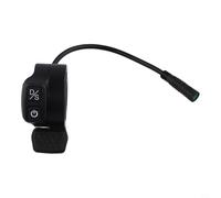 Para Kukirin para G2 Master Scooter Acelerador Asamblea con Aceleración Interruptor de Alimentación Drives Control Pieza de repuesto de plástico negro para reparación de scooter eléctrico