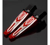 Para KYMCO AK550 2017-2018 Reposapiés De Pasajero De Motocicleta Estriberas Traseras Accesorios(Rojo)