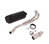 para KYMCO AK550 2017-2021, Sistema Completo, Terminales De Escape, Silenciador, Tubo Cabecera 470mm, Sistemas, Tubos