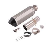 Para KYMCO AK550 AK 550 Sistema De Escape De Motocicleta Tubo De Enlace Medio Modificado Conexión De Silenciador De 51 Mm Deslizamiento DYDGUTUFB(Type 2)