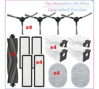 Para L10s Plus RLL42SD Cepillo lateral principal Filtro HEPA Paño de fregona