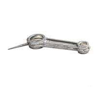 Para la biela de aluminio de la pieza de repuesto del compresor de aire para mantener el funcionamiento constante del ciclo de compresión (14×86×30mm)