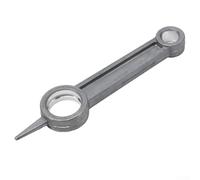 Para la biela de aluminio de la pieza de repuesto del compresor de aire para mantener el funcionamiento constante del ciclo de compresión (12×76×23mm)