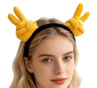 para la cabeza Novedoso Aro De Cabello Y Relleno Con Gesto De Mano