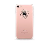 para la Cubierta de la Funda iPhone 6S iPhone 6, CrazyLemon Soft TPU Flexible híbrido Silicone Skin Skin Clear TPU Back Fundas Ultra Delgadas para iPhone 6 6S - Galaxia