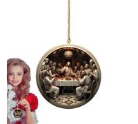 para la Escena del Pesebre, 2D acrílico Manualidades religiosas, de Cuna de Navidad - para el hogar, árbol de jardín, Pascua, Vacaciones, Libros, Interior del Coche, manija de la