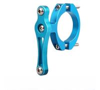 Para la marca Bicicleta Bebida Titular Montaje Aleación de aluminio Conversión Soporte para MTB Ciclismo Oro (Azul)