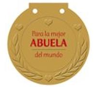 para la mejor abuela del mundo: medallas