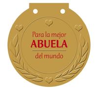 Para la mejor ABUELA del mundo: ¡Una medalla para alguien muy especial! (Castellano - ADULTOS - LIBROS SINGULARES - Medallas)