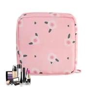 Para La Menstruación Portátil - Estuche De Privacidad Impermeable De 50 G-12 X 12 Cm/4,72 X 4,72 Pulgadas | Kit De Viaje Organizador Menstrual De Dibujos Animados | Discreto Soporte De Almacenam