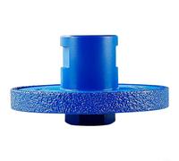 Para la muela de piedra para la amoladora angular con segmentos soldados al vacío para una larga vida útil en mármol y granito de azulejos (10 mm)