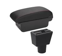 Para LADA Para Rayos X Caja Reposabrazos Caja Almacenamiento Central Reposabrazos Coche Piezas Reacondicionamiento Accesorios Coche Piezas Interiores(B1 3USB)