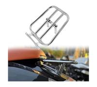 para Lambretta G 350 Todos Los Años Portaequipajes Trasero Motocicleta Soporte Portaequipajes Respaldo Accesorios Portaequipajes Trasero(Chrome B)