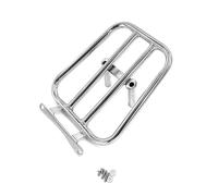 Para Lambretta Para G350 Para G 350 Todos Los Años Portaequipajes Trasero Moto Motocicleta Portaequipajes Trasero(B-chrome)