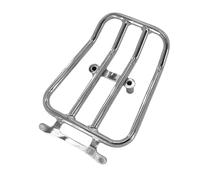 Para Lambretta Para G350 Para G 350 Todos Los Años Portaequipajes Trasero Moto Motocicleta Portaequipajes Trasero(Chrome)