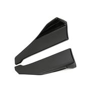 para Lancer, para Evolution Y para Eclipse Lip Trasero Faldones Laterales Splitters Aletas Alerón Winglets Canards Difusor Guardabarros(Glossy Black)