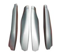 para Land Cruiser para Prado J150 2010-2022 Barras de Techo para Coche, Tapas de Extremo de Repuesto, 4 Piezas, Barras transversales de Aluminio con Cerradura (Tipo A)