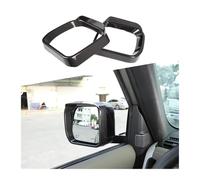Para Land Para Rover Para Defender 90 110 2020-2022 Espejo retrovisor de coche pegatinas moldura cejas contra la lluvia 2 piezas Coche Interior Accesorios(Carbon fiber)