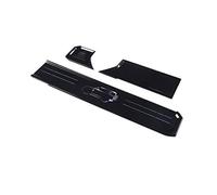 Para Land Para Rover Para Defender 90 110 2020-2023 ABS Fibra De Carbono Panel De Salpicadero Cubierta Decorativa Pegatina Interiores Del Coche Tiras Decorativas Aire Acondicionado Coche( Style B-blac