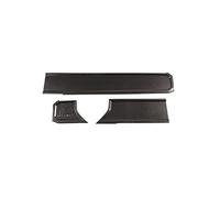 para Land para Rover para Defender 90 110 2020-2023 ABS Fibra De Carbono Panel De Salpicadero Cubierta Decorativa Pegatina Interiores del Coche Tiras Decorativas Aire Acondicionado Coche( Carbon)