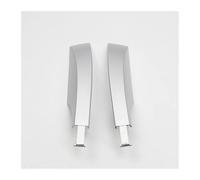 para Land para Rover para Discovery 3 para Discovery 4 LR3 LR4 2004-2016 Tapa Cubierta Extremo Riel Barra Portaequipajes Delantero baca Coche(Plata)