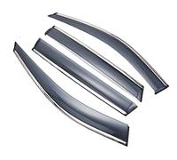 para Land para Rover para Discovery 3 para Discovery 4 Lr3 Lr4 L319 Smoke Sun Rain Visor Vent Window Deflector Shield Guard Shade 4 Unids/Set Visera Ventana