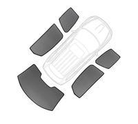 para Land para Rover para Discovery 4 IV 2013 2014 2015 2016 Parasol para Ventanilla Coche Parasoles Laterales(5pcs5)