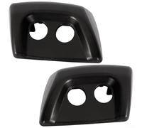 Para Land Rover para Range Rover Cubierta de arandela de faros izquierdo derecho par ABS tapa de plástico reemplazar Dnj500220lml Dnj500230lml 2003 2004 2005 2006 2007 2008 2009 modelo ajuste directo