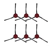 Para Laresar Mars01 y para Lubluelu Robot Vacuum Side Brush Set, paquete de 6 accesorios de repuesto de nailon y plástico para limpieza de bordes y esquinas