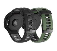 Para las bandas de reloj 735XT 735XT, el reemplazo de correa de reloj de silicona de hebilla negra para Forerunner 230/220/235/620/630/735XT y se acerca a la banda de relojes inteligentes S20/S5/S6