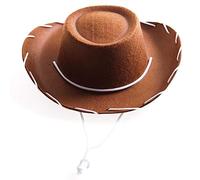 Para las decoraciones de niños del partido 1pc Red Prop Hat Cowboy Holiday Vestido Arriba Béisbol Caps Militar De Marca Gorro De Hombre