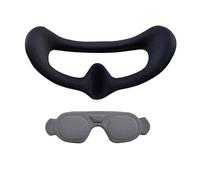 para Las Gafas para dji AVATA2 Goggles 3 Aviation Glasses Special Light Edition: máscara, Almohadilla Protectora para la Frente, la Nuca y la Cabeza; Accesorios modificados(Máscara Negra)