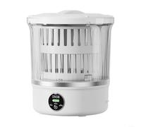 Para lavadora Mini 3L con temporizador, para modo de lavado dual y seco | Lavadora portátil de 3 litros con cesta giratoria, 6000 mAh, secado rápido para viajes en casa, lavadora portátil compacta de