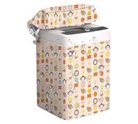 para lavadora - para sobrellenado de cremallera, cubierta impermeable para dormitorio, balcón, apartamento, lavandería, alojamiento para estudiantes