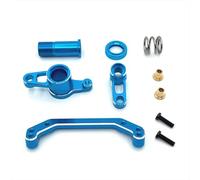 Para LC Para Racing PTG-2 PTG-2R 1/10 RC Piezas De Coche Reemplazo Actualización Metal Componente Dirección Accesorios Control Remoto Reparación Piezas(Blue)