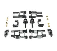 para LC PTG-2 PTG-2R 1/10 Brazo Suspensión Delantero Y Trasero Metal Kit Soporte para Cubo Dirección Coche RC Carreras Piezas Reparación Modificación Accesorios