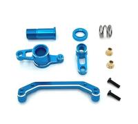 Para LC PTG-2 PTG-2R 1/10 Carreras Piezas Mejora Metal Componente Dirección Modelo RC Coche Camión Para Buggy RC Recambios(Blue)