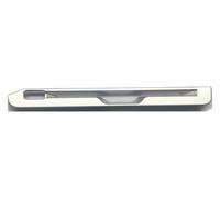 Para Le&Xus Para Ux 2019 Panel Botones Control CD Aire Acondicionado Coche Cubierta Decorativa Consola Central Ajuste Del Panel De CD(SILVER)