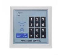 Para lector de tarjetas inteligentes RFID, controlador de entrada de puerta con teclado con conectividad inalámbrica, carcasa de plástico impermeable, para cerraduras eléctricas y sistemas de
