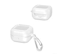 para LED Case para Galaxy para buds 4 Pro a prueba de polvo para LED Caso | Mosquetón de metal integrado, clip al cinturón o bolsa, fácil portabilidad, fácil de viajar, fijación segura