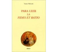 Para Leer La Fides Et Ratio
