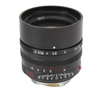 para Lente de Montura M, Lente Portrit de Enfoque Automático y Manual de Fotograma Completo de Gran Apertura de 50 Mm F1.1, Revestimiento óptico de 7 Capas, para Cámara M, M240,