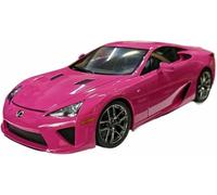 para Lexus LFA 2010 superdeportivo Calle Escala 1:18 ABS Coche Completo colección para Modelos Adornos(Rosado)