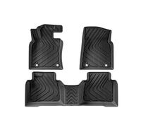 para Lexus para ES300H 18-24 TPE Alfombrillas Piso Revestimientos Carga Protección Todo Tipo Clima Antideslizantes Capa Maletero Alfombrilla Maletero(3PCS Floor Mats,Izquierda)