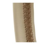 para Lexus RX330 RX400h RX400 2004-2007 para Toyota para Corolla para Verso para Camry Cubierta de Cuero para Volante Funda para Volante(Beige)