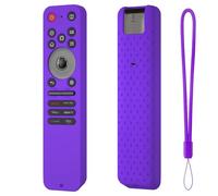 para LG MR25GA Magic Funda Protectora de Silicona para Control Remoto, Antiarañazos y Anticaídas, Carcasa Suave Fluorescente para Control Remoto Smart TV MR25GA Magic (Morado)