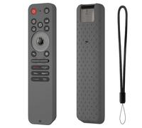 para LG MR25GA Magic Funda Protectora de Silicona para Control Remoto, Antiarañazos y Anticaídas, Carcasa Suave Fluorescente para Control Remoto Smart TV MR25GA Magic (Gris)