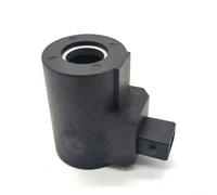 Para Liebherr 922 923 924 944d excavadora cargadora 24v bobina de válvula solenoide 17w parte 10333044 reemplazo hidráulico resistente con conector impermeable y núcleo de cobre para maquinaria de